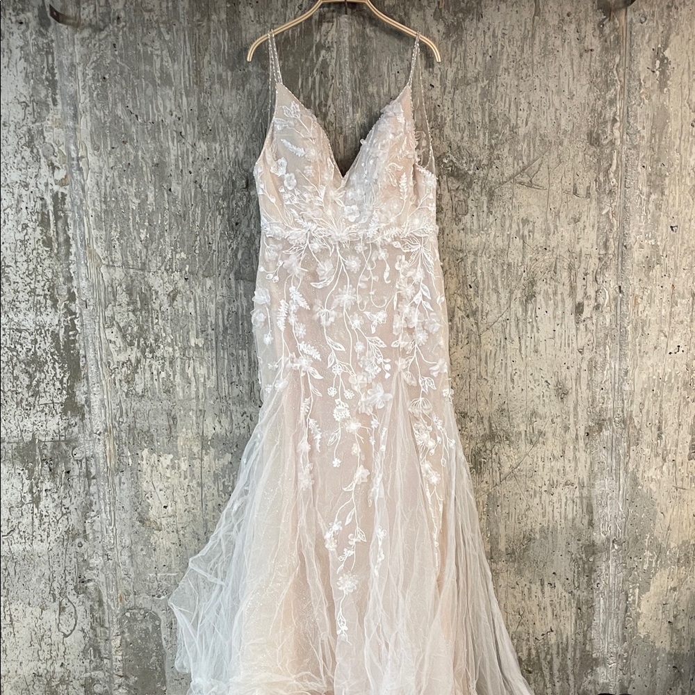 PRONOVIAS Women's Rhapsody Bridal Dress Size 12 In Off White - Picture 4 of 11
